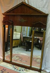 Mahogany Widdicomb French Empire Mirror