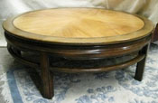KITTINGER Round Mid Century Coffee Table